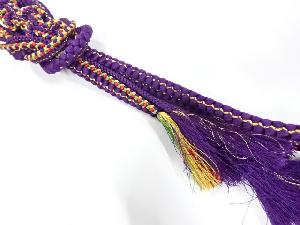 正絹　手組帯締め